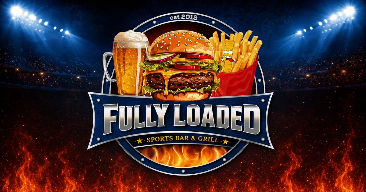 Fully Loaded Sports Bar & Grill social preview banner.